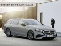 Usata Mercedes E200 Advanced Plus 204 CV (150 kW) 2024 Argento Station wagon