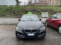 Usata BMW 218 M Sport 150 CV (110 kW) 2016 Nero Coupé