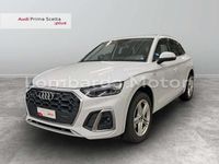 Usata Audi Q5 S-Line 204 CV (150 kW) 2021 Bianco ghiacciaio metallizzato SUV