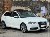 Usata Audi A3 S-Line 170 CV (125 kW) 2010 Bianco Utilitaria