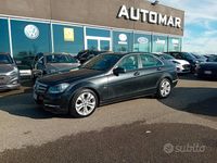 Usata Mercedes C200 Avantgarde 136 CV (100 kW) 2012 Grigio Berlina