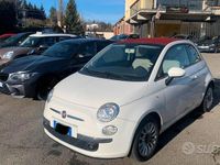 Usata Fiat 500 84 CV (61 kW) 2013 Bianco Cabrio