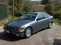 Usata BMW 320 150 CV (110 kW) 1994 Grigio Berlina