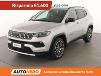 Usata Jeep Compass Limited 131 CV (96 kW) 2022 Argento SUV