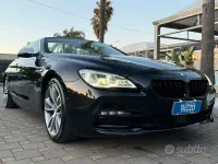 Usata BMW 640 Cabriolet Efficient Dynamics 313 CV (230 kW) 2016 Nero Cabrio