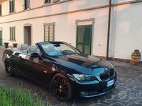 Usata BMW 320 Cabriolet 170 CV (125 kW) 2008 Nero Cabrio