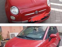 Usata Fiat 500 2008 Rosso Utilitaria