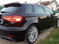 Usata Audi A3 S-Line 150 CV (110 kW) 2017 Nero Berlina