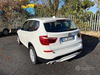 Usata BMW X3 xLine 190 CV (139 kW) 2016 Bianco SUV