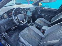 Usata VW Tiguan R-line 150 CV (110 kW) 2021 Blu SUV