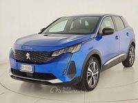 Usata Peugeot 3008 Allure 131 CV (96 kW) 2022 Blu SUV