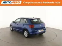 Usata VW Polo Comfortline 95 CV (69 kW) 2018 Blu Utilitaria