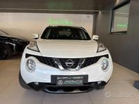 Usata Nissan Juke Acenta 110 CV (80 kW) 2016 Bianco perlato SUV