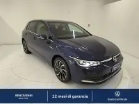 Usata VW Golf VIII Style 131 CV (96 kW) 2022 Blu/azzurro Berlina