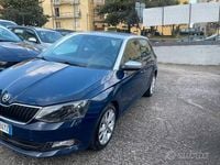 Usata Skoda Fabia 90 CV (66 kW) 2018 Blu Berlina