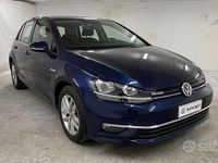 Usata VW Golf VII Comfortline 110 CV (80 kW) 2018 Blu Berlina