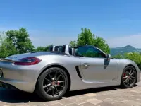 Usata Porsche Boxster 330 CV (242 kW) 2015 Argento Cabrio