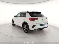 Usata VW T-Roc R-line 150 CV (110 kW) 2022 Bianco SUV