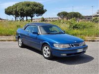 Usata Saab 9-3 Cabriolet 205 CV (150 kW) 2000 Blu Cabrio
