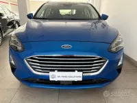 Usata Ford Focus Titanium 120 CV (88 kW) 2019 Blu Berlina