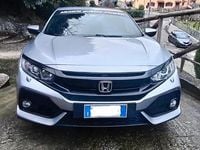 Usata Honda Civic 129 CV (94 kW) 2018 Grigio Utilitaria