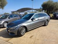 Usata Mercedes C200 135 CV (99 kW) 2018 Grigio Station wagon