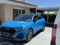 Usata Audi Q3 Sportback S-Line 150 CV (110 kW) 2020 Bluazzurro SUV