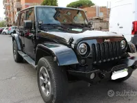 Usata Jeep Wrangler Unlimited Sahara 284 CV (208 kW) 2012 Nero SUV