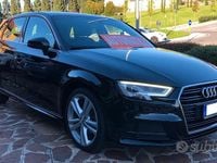 Usata Audi A3 Sport 116 CV (85 kW) 2019 Nero Berlina