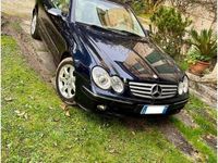 Usata Mercedes CLK320 Elegance 218 CV (160 kW) 2002 Blu/azzurro Coupé