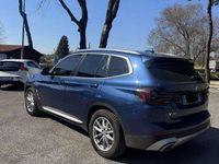 Usata BMW X3 Luxury Line 190 CV (139 kW) 2022 Blu/azzurro SUV