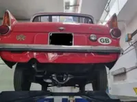 Usata Ford Anglia 37 CV (27 kW) 1959 Rosso Berlina