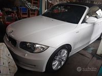 Usata BMW 120 Cabriolet 177 CV (130 kW) 2010 Bianco Cabrio