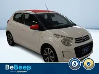 Usata Citroën C1 Shine 69 CV (50 kW) 2017 Bianco pastello Utilitaria