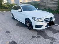 Usata Mercedes C220 AMG 170 CV (125 kW) 2016 Bianco Berlina