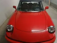 Usata Alfa Romeo Spider 122 CV (89 kW) 1990 Rosso Cabrio