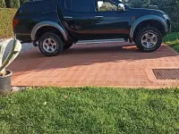 Usata Mitsubishi L200 Intense 136 CV (100 kW) 2007 Nero Pick-up