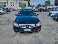 Usata Mercedes C220 Avantgarde 170 CV (125 kW) 2009 Nero Station wagon