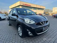 Usata Nissan Micra Acenta 80 CV (58 kW) 2015 Nero Utilitaria