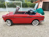 Usata Autobianchi Bianchina 1960 Rosso Utilitaria