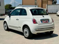 Usata Fiat 500 Lounge 69 CV (50 kW) 2010 Bianco Utilitaria