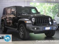 Usata Jeep Wrangler Unlimited Sport 200 CV (147 kW) 2020 Nero SUV