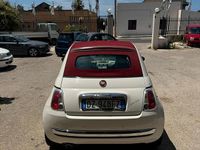 Usata Fiat 500C Rock 75 CV (55 kW) 2009 Bianco Cabrio