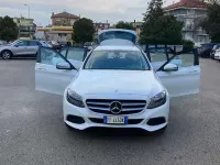 Usata Mercedes C180 Exclusive 116 CV (85 kW) 2016 Bianco Station wagon