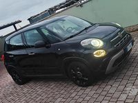 Usata Fiat 500L Cross 95 CV (69 kW) 2018 Nero Monovolume