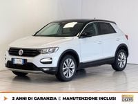 Usata VW T-Roc Style 150 CV (110 kW) 2019 Bianco SUV