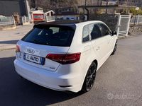 Usata Audi A3 Sport 184 CV (135 kW) 2017 Bianco Berlina