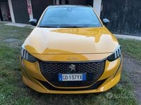 Usata Peugeot 208 GT 131 CV (96 kW) 2021 Giallo Utilitaria