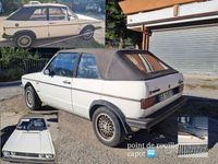 Usata VW Golf Cabriolet 54 CV (39 kW) 1986 Bianco Cabrio