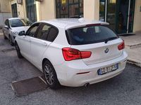 Usata BMW 116 Advantage 116 CV (85 kW) 2020 Bianco Utilitaria